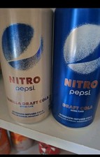 Pepsi Cola Nitro, Pepsi Nitro Vanills, Je 1 leere Dose,  USA