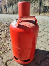 Gasflasche rot leer stahl - 5,