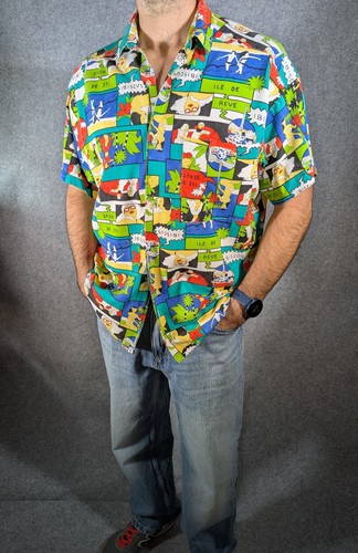 Vintage hawaiihemd pop - vintage, art