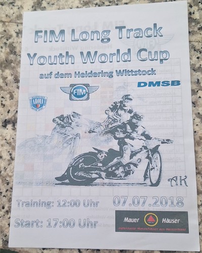 Speedway programm sandbahn - programm,