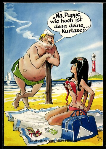 Nackte frau auf - ak,