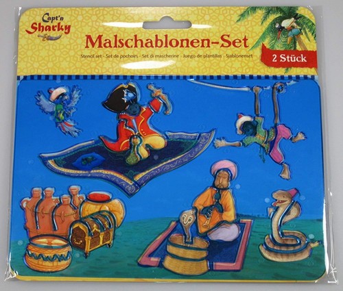 Spiegelburg malschablonen set - spiegelburg, malschablonen-set