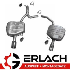 Auspuffanlage für Volvo V70 III D4 D5 XC 70 II D4 D5 Auspuff 7295