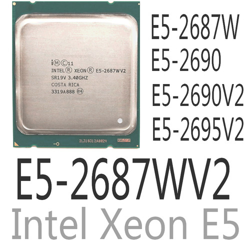 Intel xeon 2687w - intel, e5-2687w