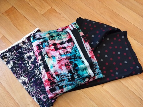 Stoffpaket jersey muster - stoffpaket,