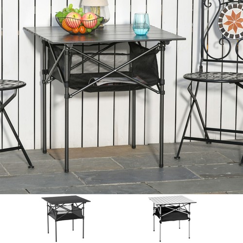 Aluminium campingtisch - aluminium,