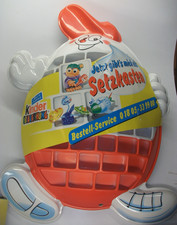 RARITÄT!! XXL EIERMANN SETZKASTEN seltene Version aus WERBEAUFSTELLER