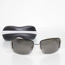 Vogue, Sonnenbrille, Rechteckig, Schwarz, Damen #Q4h