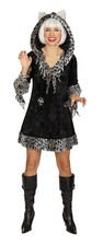 Kätzchen Kleid mit Kapuze