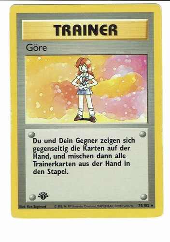 Pokemon karte göre - göre, 75/102