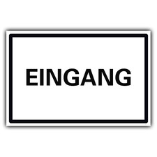 Eingang Schild Orientierung