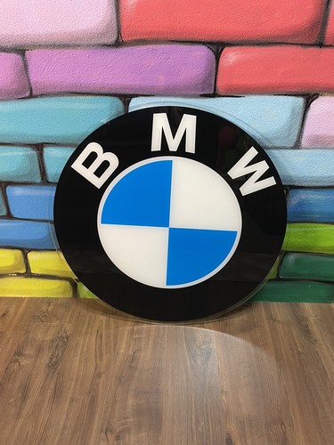 Bmw logo schild plexiglas - bmw, /