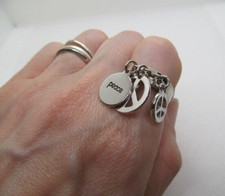 Vintage fashion ring peace - ring,