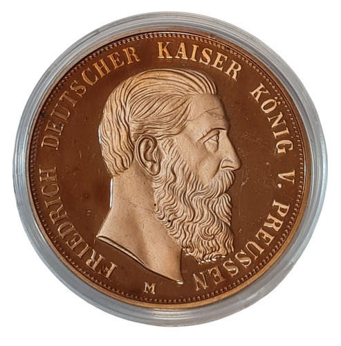 Medaille friedrich deutscher - medaille,
