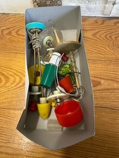 (RB)5025-5676, Konvolut, Altes Puppenhauszubehör, Lampen