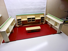 antik Kaufmannsladen Minimarkt  ohne Zubehör Tante Emma Kolonialwaren Geschäft