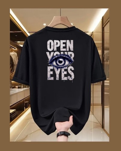 Open your eyes shirt grafik - open,