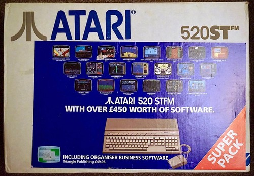 Atari super pack spiel - atari, st