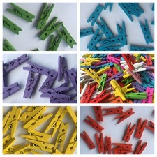 Mini Holzklammern Kleine