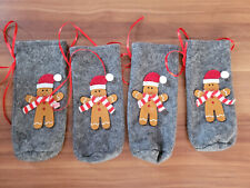 STUHLSOCKEN♥STUHLBEINSOCKEN♥WEIHNACHTEN✿FUSSBODENSCHONER✿LEBKUCHEN-MANN