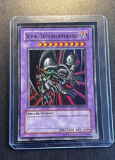 Yu-Gi-Oh! Schw. Totenkopfdrache Super Rare DB1 Near Mint