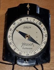 Alter Busch Kompass D.G.R.M. Rathenow mit Beutel