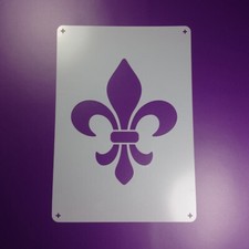 A5 Schablone Fleur de Lys