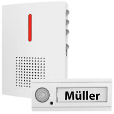 Funk-Türklingel mit Licht- &