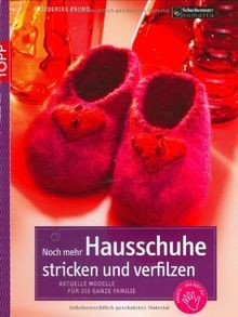 Noch mehr hausschuhe stricken - hausschuhe,
