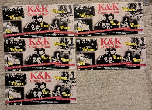 Beatles flyer astrid kirchherr - beatles,