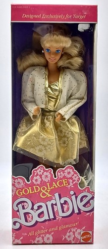 Vintage 1989 gold lace - &,