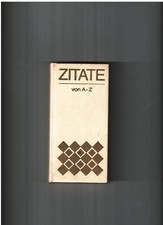 Zitate von A-Z