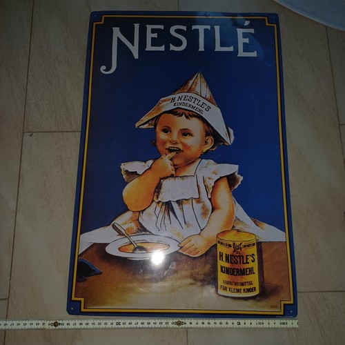 Blechschild nestlé 40x60 - blechschild,