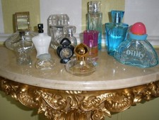 Parfüm Duftflakons 14 Stück Verschiedene leer Deko