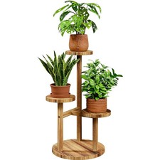 Holz Blumenständer