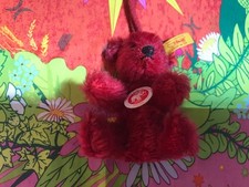 Steiff ? Bärchen Teddy rot ? Classic steif ? Nr. 027857 ? sehr gut erhalten