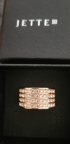 Jette damenring rosegold - jette,
