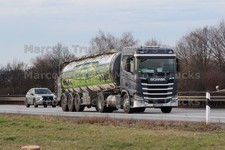 LKW Foto Scania R 410 Tankwagen Auflieger Polen grau MILCH #m1kk