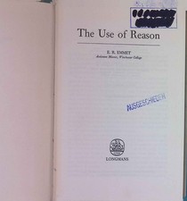 The Use of Reason. Emmet, E.R.: