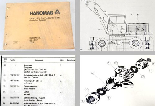 Hanomag bagger - hanomag,