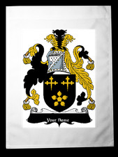 Flagge Wappen Familie Crest -