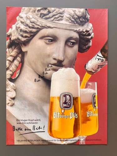 Bitburger pils bitte ein bit - bitburger,