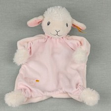 Steiff Schaf Lamm ❤️ Träum süss Schmusetuch Schnuffeltuch Kuscheltuch Rosa