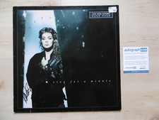 Sandra (Lauer/Cretu) Autogramm signed Maxi-Cover 12 Stop for a Minute Vinyl ACOA