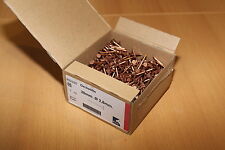 250 Gramm, Deckstifte, Nägel aus Kupfer oder Edelstahl für Blechbefestigung 