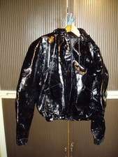 Herren Lack Anorak Jacke