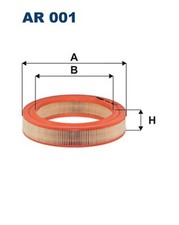 FILTRON Luftfilter AR 001