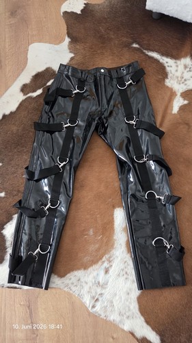 Gothic herren lackhose - gothic,