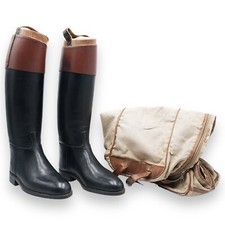 VINTAGE JAGDSTIEFEL REITEN MIT