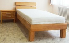Komfortbett 90 x 200 Kernbuche